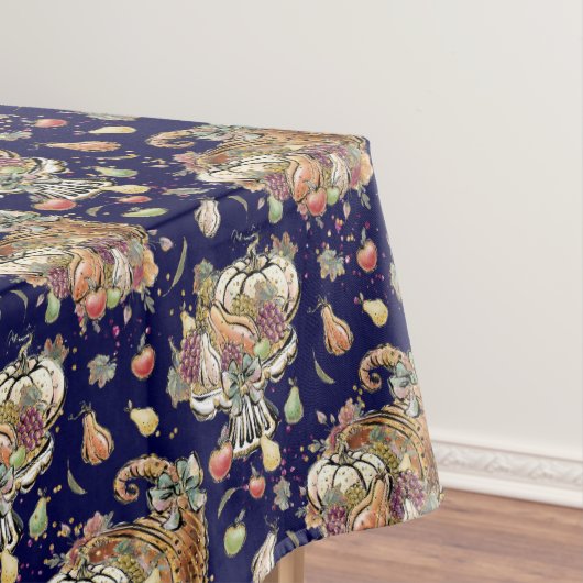 tafelkleed met grote Thanksgiving (Voorbeeld)