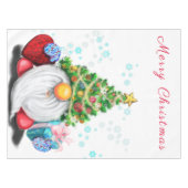 Tafelkleed met Kerstman Kabouter (Voorkant (Horizontaal))