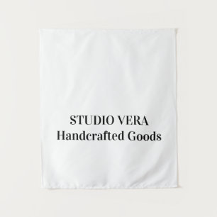 Tafelkleed met logo voor verkopersstandaard displa wandkleed
