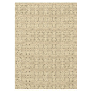 Tafelkleed met palmbomen zand tekening