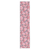 Tafelkleed met roze pioenrozen (Voorkant)