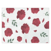 Tafelkleed met rozen bloemmotief (Voorkant (Horizontaal))