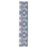 Tafelkleed met uil en kerstmuts (Voorkant)