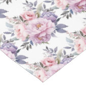 Tafelkleed met vintage lente-pioenen (Gekanteld)