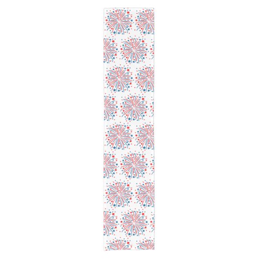 Tafelkleed met vuurwerkprint voor 4 juli (Voorkant)