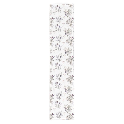 Tafelkleed met watercolor bloemen (Voorkant)