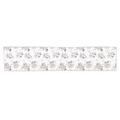 Tafelkleed met watercolor bloemen (Horizontaal)