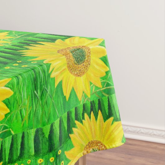 Tafelkleed met zonnebloemen (Voorbeeld)