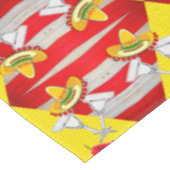 Tafelkleed Mexicaanse Drinken Hot Red Peppers (Gekanteld)