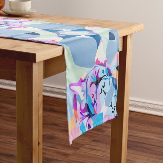 Tafelkleed Modern Franse Bulldog (Voorbeeld)