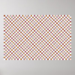 Tafelkleed Ontwerp Voor Een Clown Zijn Rouwrecepti Poster