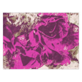 Tafelkleed Paarse Rozen Waterverf (Voorkant (Horizontaal))