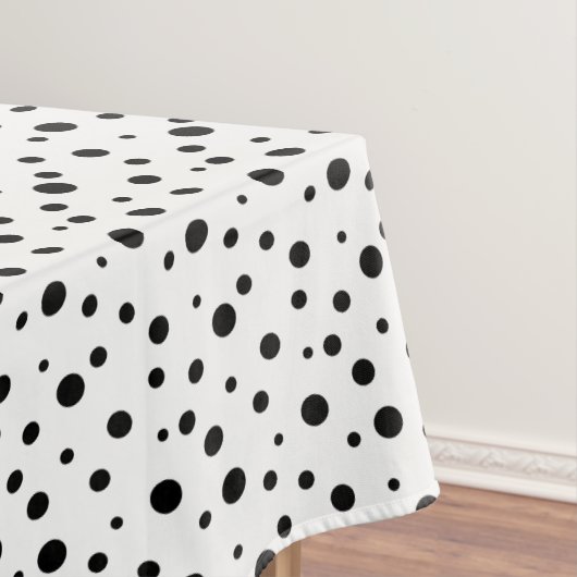 Tafelkleed-polka stippen tafelkleed (Voorbeeld)
