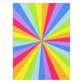 Tafelkleed regenboog starburst (Voorkant)