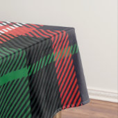 Tafelkleed Rood en Groen Kerst Winter Plaid (Voorbeeld)