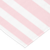 Tafelkleed Roze & Witte Streep (Gekanteld)