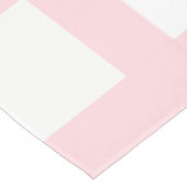 Tafelkleed Roze & Witte Streep (Gekanteld)