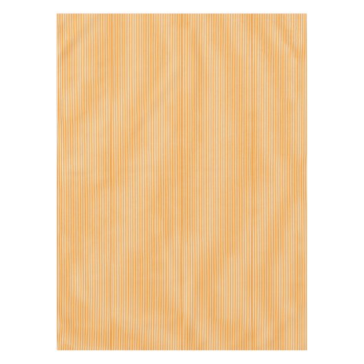 Tafelkleed Sinaasappel & Witte Streep (Voorkant)