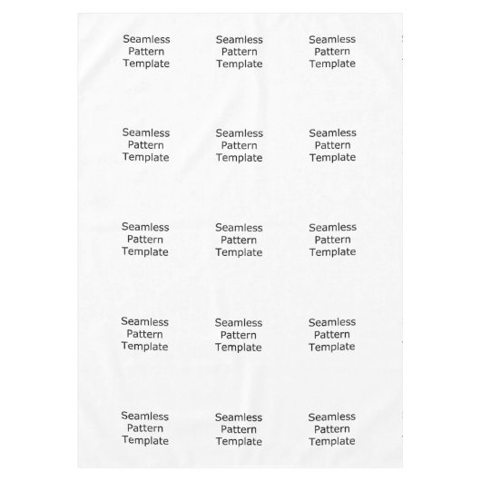 Tafelkleed Sjabloon (Voorkant)