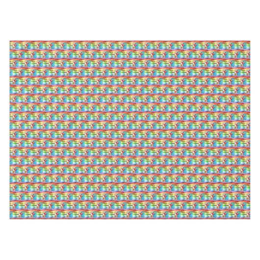 Tafelkleed Thanksgiving Strand Turkije (Voorkant (Horizontaal))