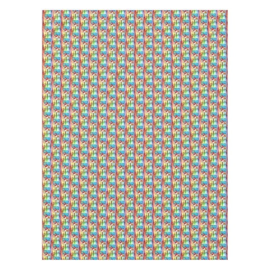 Tafelkleed Thanksgiving Strand Turkije (Voorkant)