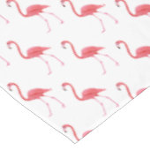 Tafelkleed Tropisch Roze Flamingo (Gekanteld)