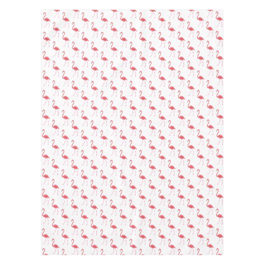 Tafelkleed Tropisch Roze Flamingo (Voorkant)