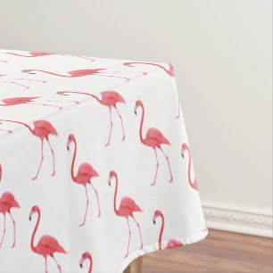 Tafelkleed Tropisch Roze Flamingo