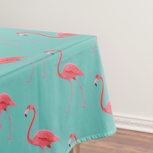 Tafelkleed Tropisch Roze Flamingo (Voorbeeld)