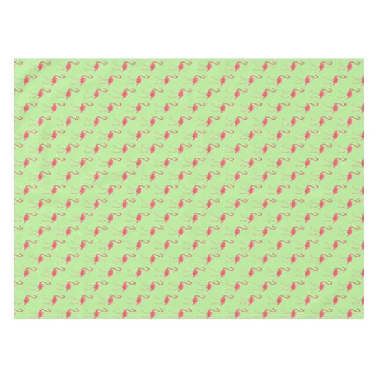 Tafelkleed Tropisch Roze Flamingo (Voorkant (Horizontaal))