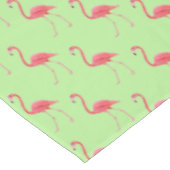 Tafelkleed Tropisch Roze Flamingo (Gekanteld)