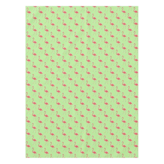 Tafelkleed Tropisch Roze Flamingo (Voorkant)