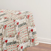 Tafelkleed Valentijnsdag  (Voorbeeld)