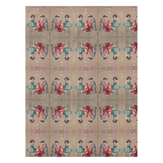 Tafelkleed Valentijnsdag  (Voorkant)