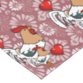 Tafelkleed Valentijnsdag Chicken (Gekanteld)
