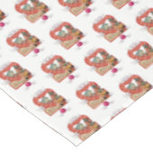 Tafelkleed Valentijnsdag Kitten (Gekanteld)