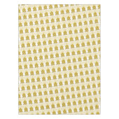 Tafelkleed verjaardag goud confetti (Voorkant)