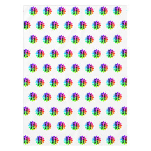 Tafelkleed voor beurs met aangepast logo voor bedr