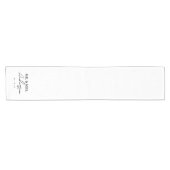 Tafelkleed voor bruiloft, gepersonaliseerd bord me (Horizontaal)