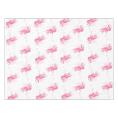 Tafelkleed voor Roze Flamingo Feest (Voorkant (Horizontaal))