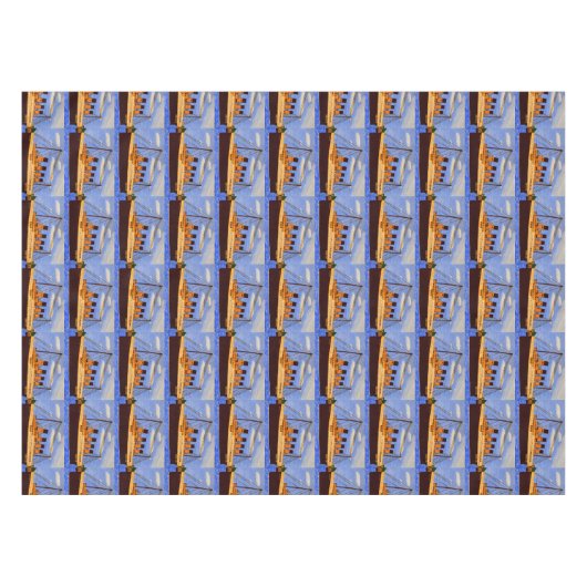 tafelkleed voor schepen van de Titanic (Voorkant (Horizontaal))