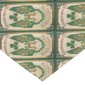 Tafelkleed voor St. Patrick's Day-welkom (Hoek)