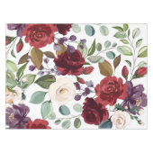 Tafelkleed wit rozen goud geometrisch (Voorkant (Horizontaal))