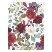 Tafelkleed wit rozen goud geometrisch (Voorkant)