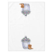 Tafelkleed Zomer Land Bruiloft Rustieke Watercolo (Voorkant)