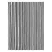 Tafelkleed Zwart & Witte Strepen (Voorkant)