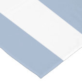 Tafelkleedloper Blauw Wit Streep Korte Tafelloper (Hoek)
