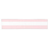 Tafelkleedloper Roze & Witte Streep Korte Tafelloper (Horizontaal)