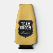 Tafelkoelers van de Team Groom- en Bride-trouwpart Flesjeskoeler (Voorkant)