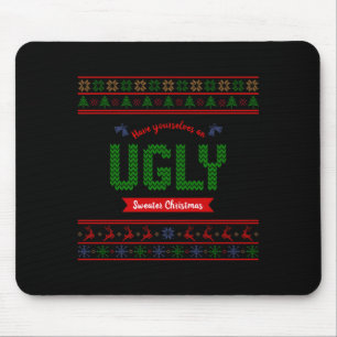 Tafell Christmas Nordic Breipatroon Rood Groen Lel Muismat
